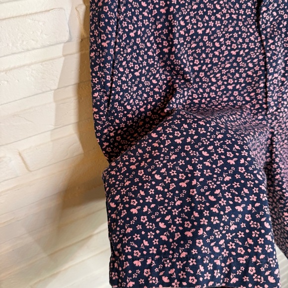 Ben Sherman Blue Micro Floral Print Regular Fit Chino Shorts, Men’s Size 34W - Picture 3 of 9